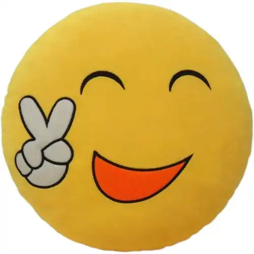 花仟陌滑稽抱枕表情包毛绒公仔笑脸搞笑二次元周边动漫靠枕生日礼物小