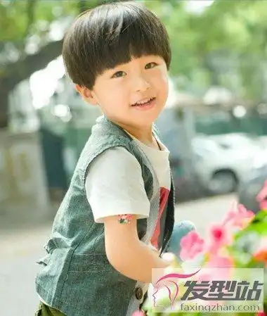 男童潮流短发发型波波头乖巧不乏帅气