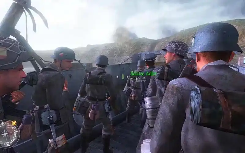 德军反攻诺曼底【使命召唤2现代战争武器乱入版】休闲解说第七期