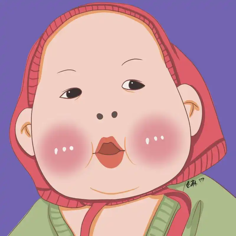 插画 | 头像 | 丑萌头像 | 可爱的臭屁桃呀 图片92二改92商用92