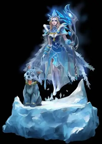 自己画的同人[至宝冰女]后面会做成手办 nga玩家社区