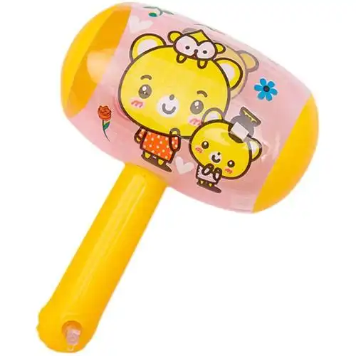 新年礼物圣诞限定锤充气锤子玩具大号榔头宝宝气球空气敲打气锤吹气大