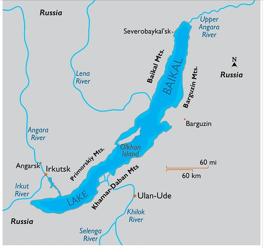 世界上最深的湖泊是贝加尔湖贝加尔湖是最大的湖泊