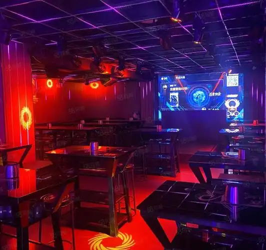 【10图】b易转 菏泽三角花园十字路口酒吧转让,豪华装修,日流水高