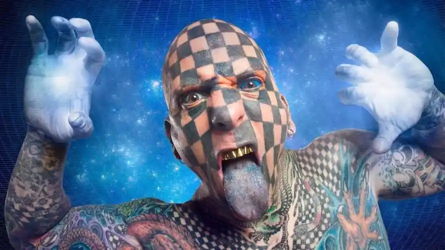 世界上纹身最多的人是谁 马特·岗恩将纹身纹到了眼睛里(覆盖率99%)