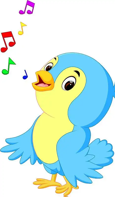 卡通可爱的鸟图片