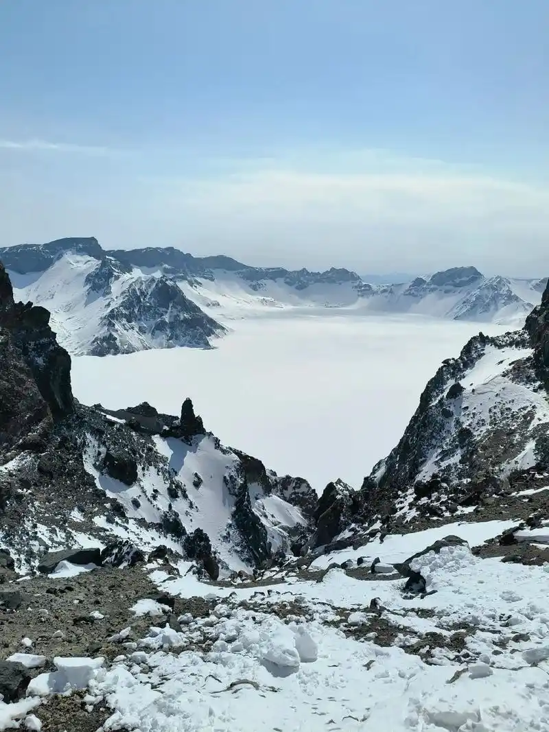 长白山天池.多幸运才会第一次就看见天池不是我选择去看天池, - 抖音