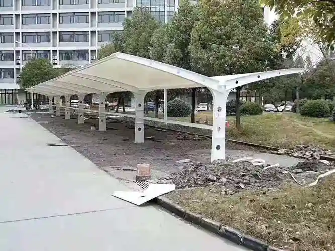 膜结构建筑-膜结构车棚-景观膜结构-推拉棚-致彩膜结构