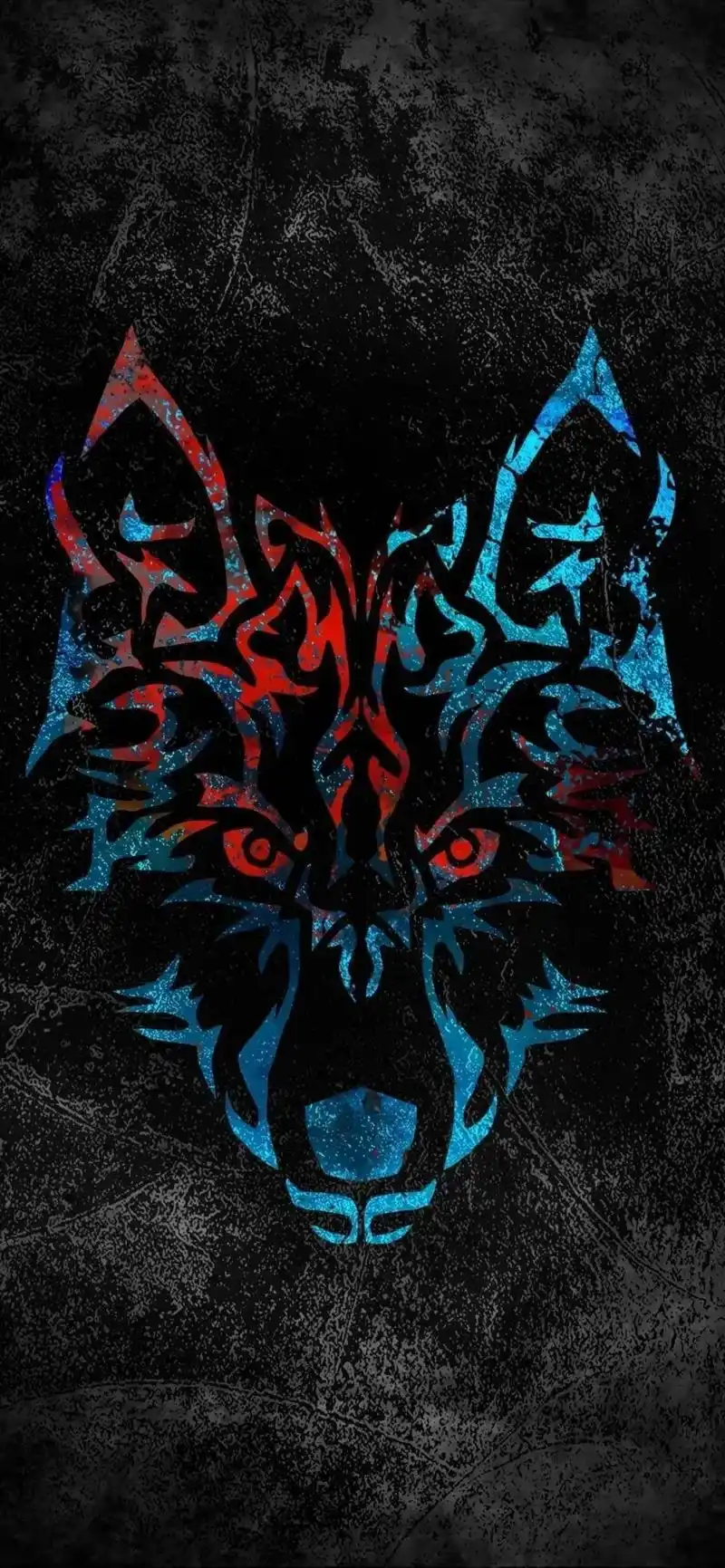 全面屏壁纸高清黑色背景个性壁纸锁屏