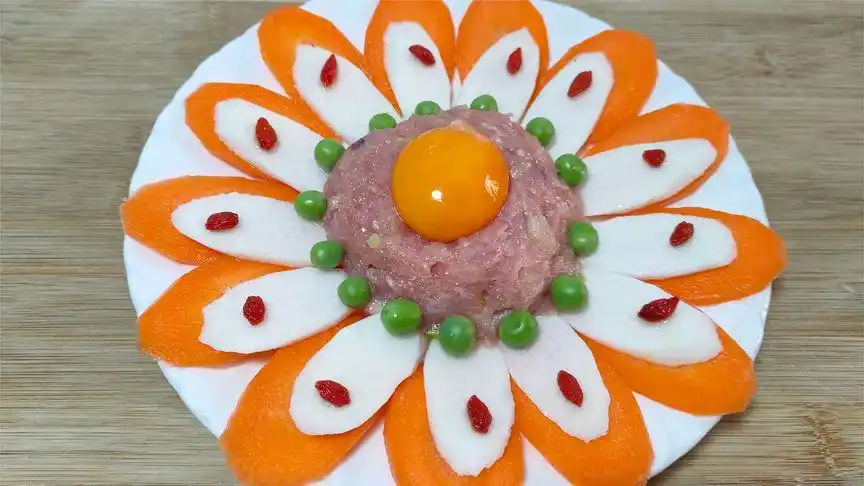 年夜菜"花开富贵"的做法,简单一看就会,过年待客也倍有面子