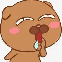 张嘴流口水头像动漫女动漫流口水的女生可爱头像