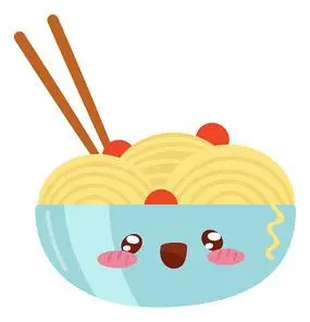 卡通面条表情包