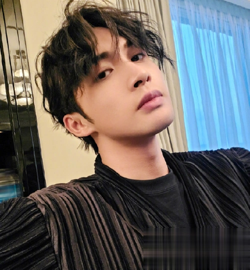 张彬彬锡纸烫发型卷毛发型帅翻了