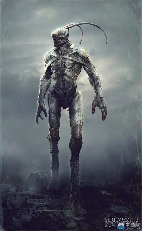 各种恐怖生物国外画师眼中的外星人