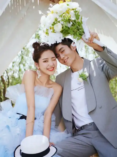 糖片赏析—森系婚纱照