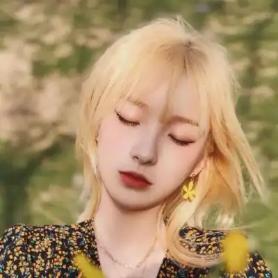 安利一波黄色头发的头像_女生头像_我要个性网