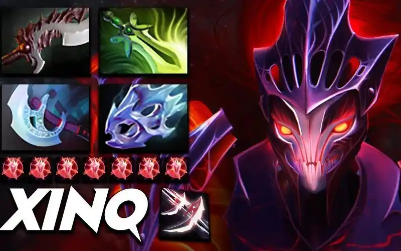 lgd.xinq幽鬼!a杖银月大晕锤vs经济第一天穹守望者【dota2】