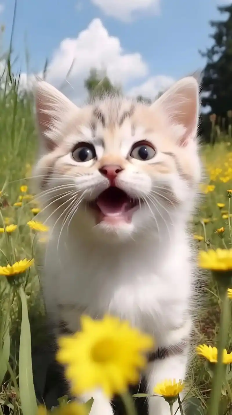 见过过猫猫笑吗78#可爱猫咪93 #壁纸 #图文伙伴计划 #头 - 抖音