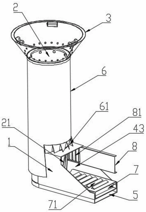 一种旋转火焰无烟柴火气化炉的制作方法