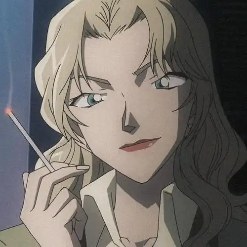 超a高清苦艾酒贝尔摩德头像名侦探柯南