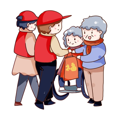 多陪伴父母亲人,多增进邻里互助,通过吃年夜饭等形式共叙亲情友情.