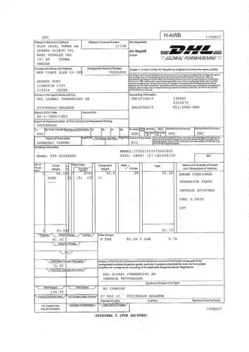 一页 (共3页,当前第1页) 你可能喜欢 空运出口 提单格式 海运提单样本