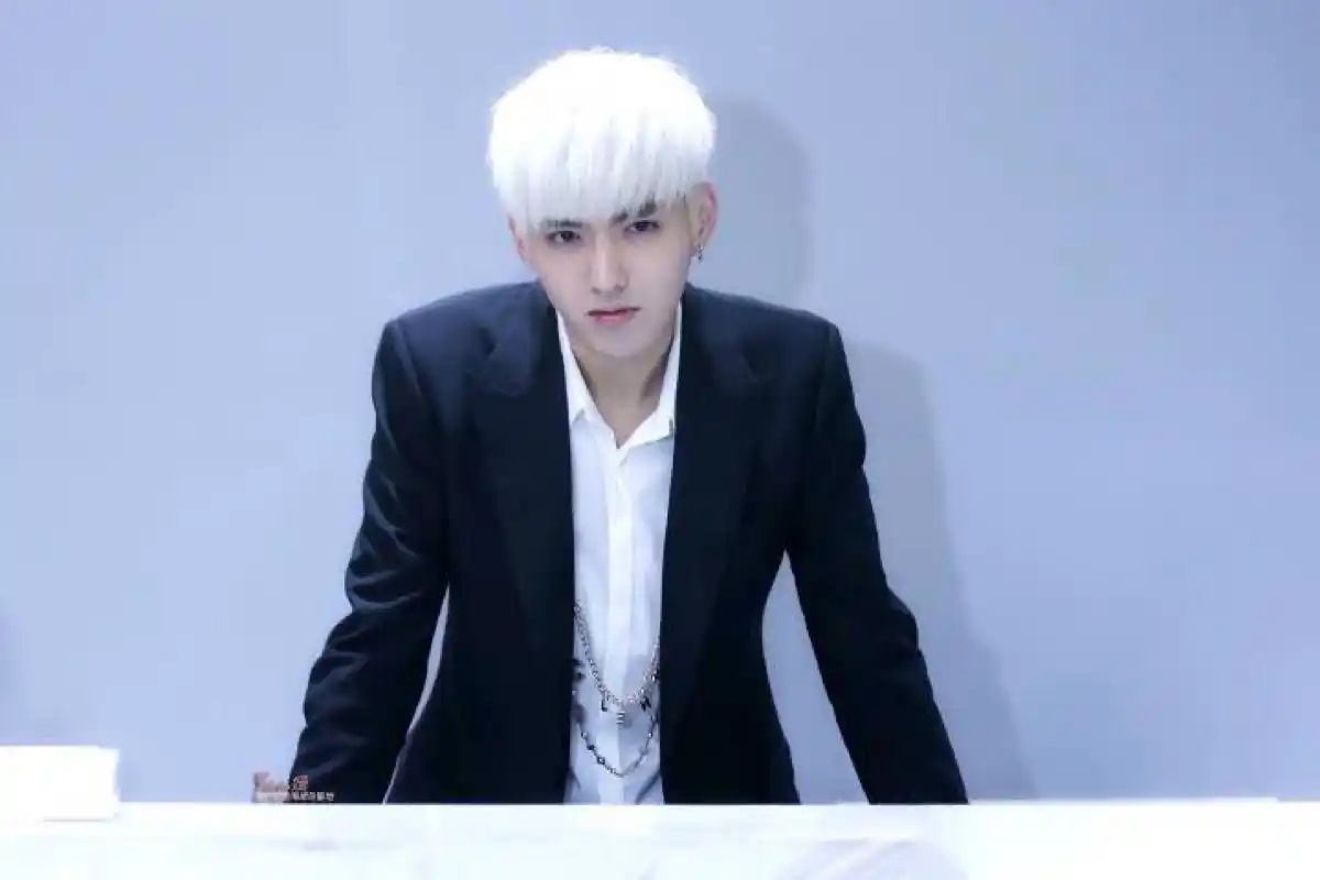 吴亦凡的五官真的是无可挑剔.