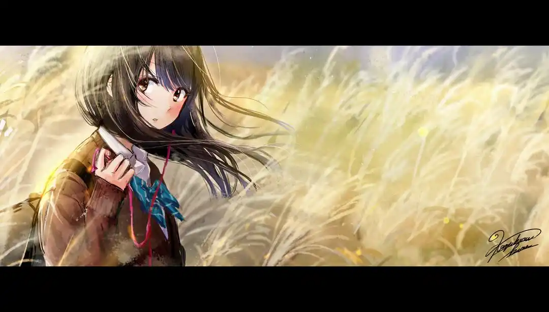 唯美古风二次元美女壁纸,喜怒不形于色,大事淡然,有自己的底线