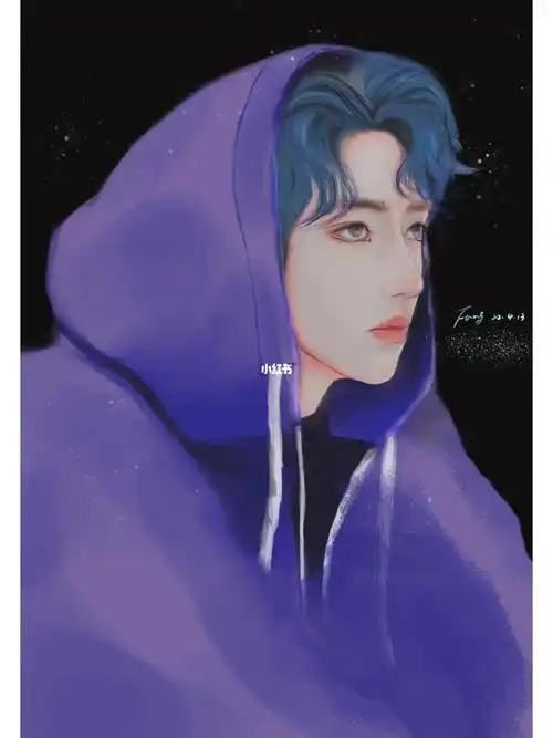 试手#画画的日常  #procreate绘画  #头像分享 @gua老师  @插画喵教育