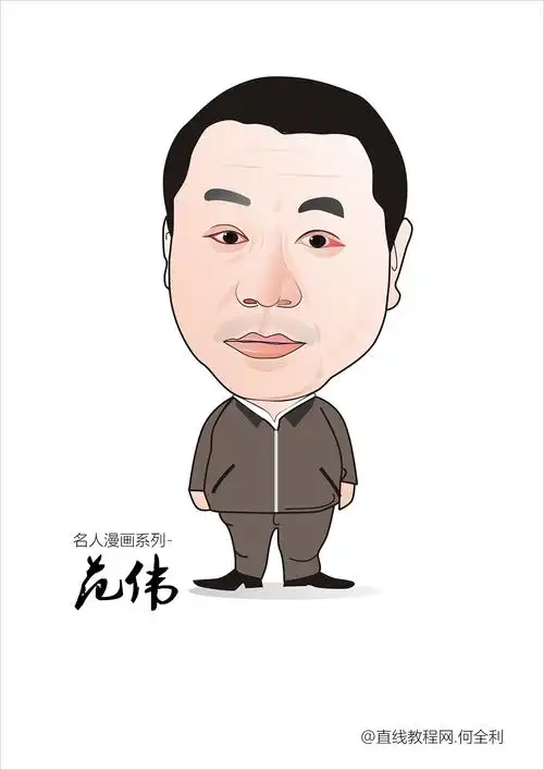 【原创】 【明星漫画系列之范伟】