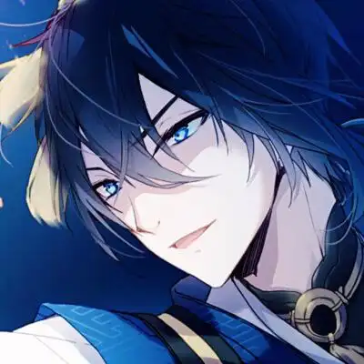 赤瞳卡通男生头像