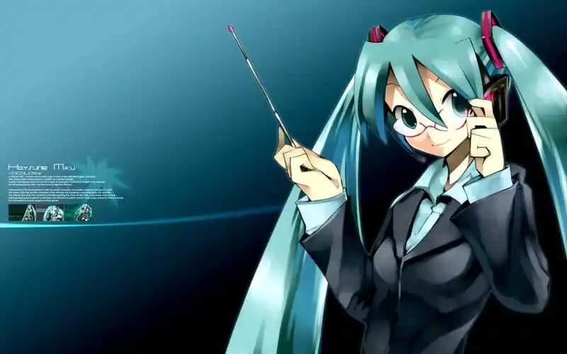 最新初音未来动漫美女桌面壁纸916