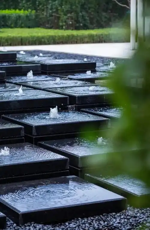 「景观水景」涌泉,旱喷,叠水,跌水,傻傻分不清