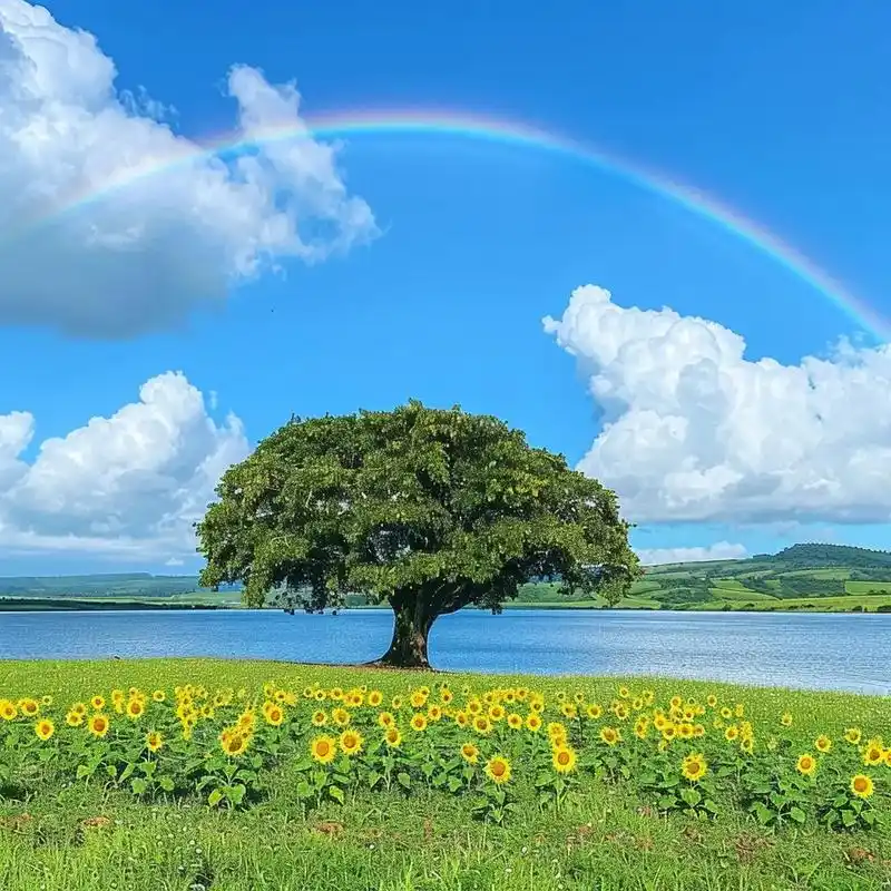 能量头像 | 背有大树 繁荣昌盛 帮扶.理想的风会吹进现实, - 抖音