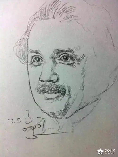 (爱因斯坦,学校走廊名人画像里准有他!) 有谁看过他电影呢