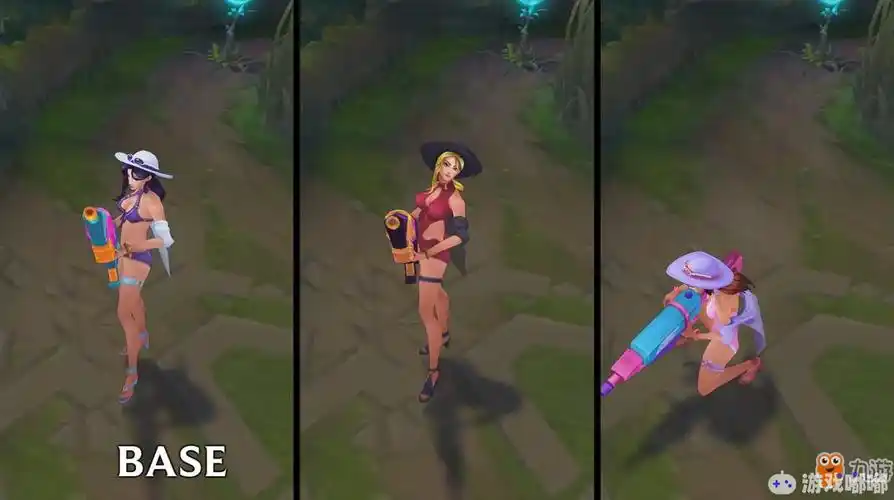 下面给大家带来lol女警泳池派对炫彩皮肤预览,skinspotlight日前为