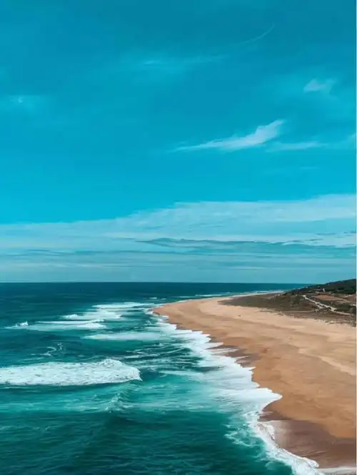 治愈系壁纸蓝色海洋护眼壁纸