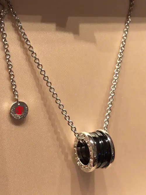 bvlgari宝格丽项链女小蛮腰满钻