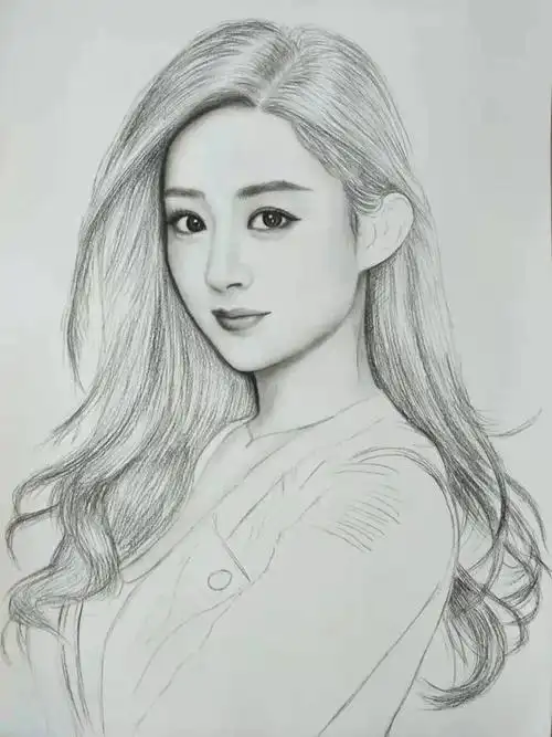 近期画的一些素描人物肖像作品欣赏