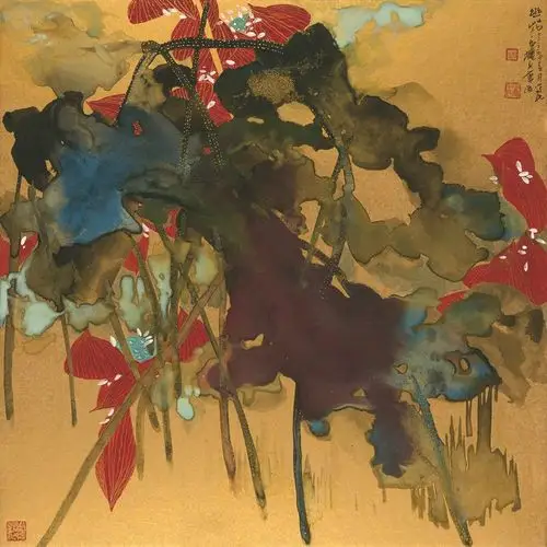 新西兰籍华人艺术家曹俊作品美的无语