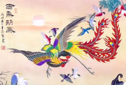 【百鸟朝凤】 作者:王留成 作