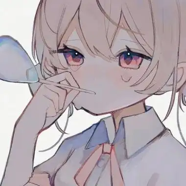 手绘卡通女生头像个性创意风彩色风超美的