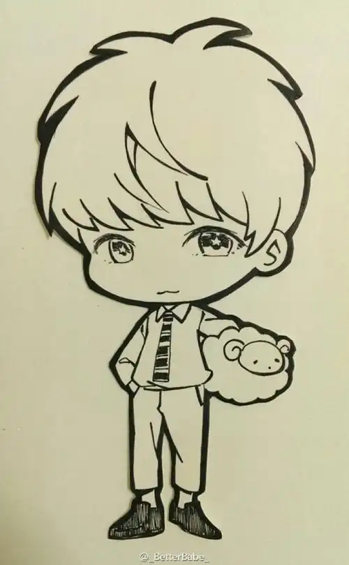 杨洋61饭绘q版 (@_betterbabe_)