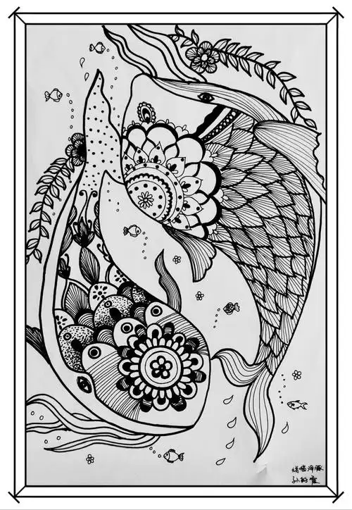 延安职业技术学院附属幼儿园教师基本功周周练(三)线描画