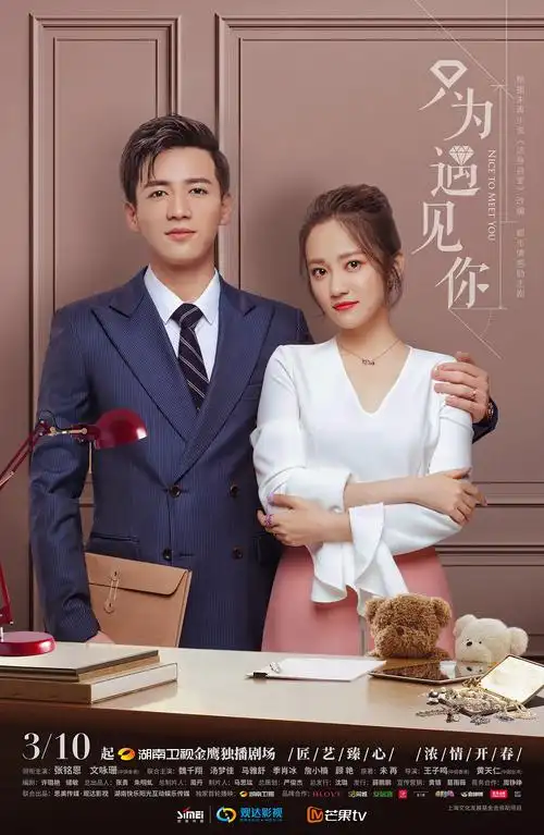 电视剧只为遇见你海报设计