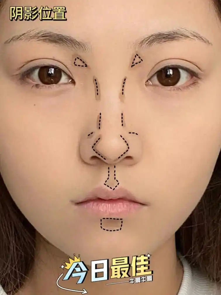 新手0技巧修鼻干货7515塌鼻梁,蒜头鼻必学.