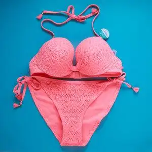 内衣比基尼挂脖款图片