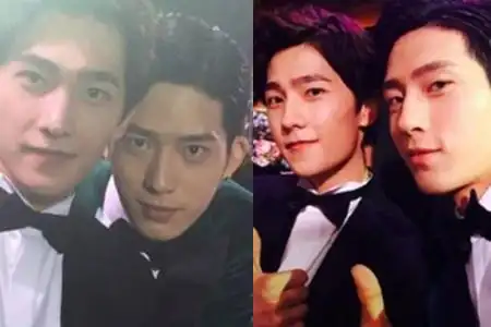 井柏然杨洋同框照帅气逼人二人新作品均拉开帷幕