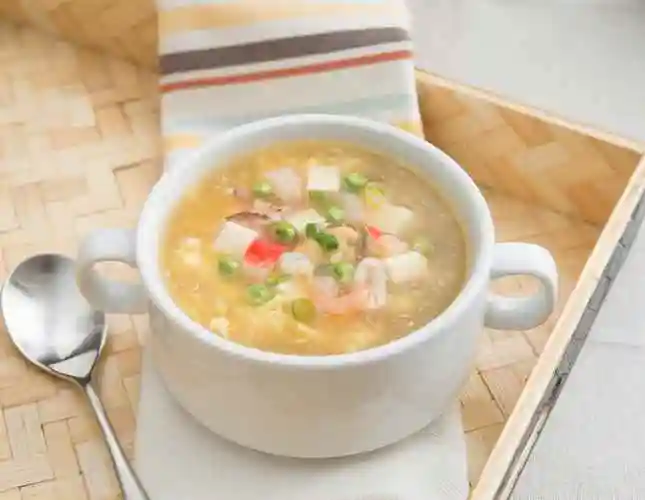 豆腐海鲜羹|豆腐|香菇|葱姜_新浪新闻