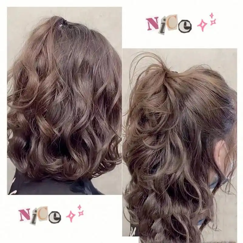 中短发女生一定要尝试一次的烫发发型木马卷 949494法式木马卷